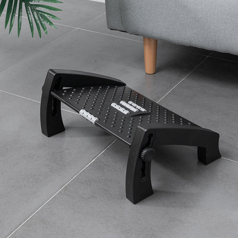 Repose-pieds en plastique pour réglage du massage