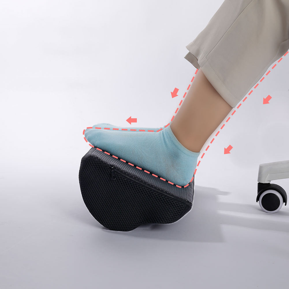 Repose-pieds de bureau ou de maison semi-circulaire