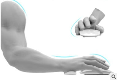 Tapis de souris ergonomique en silicone antidérapant et profilé