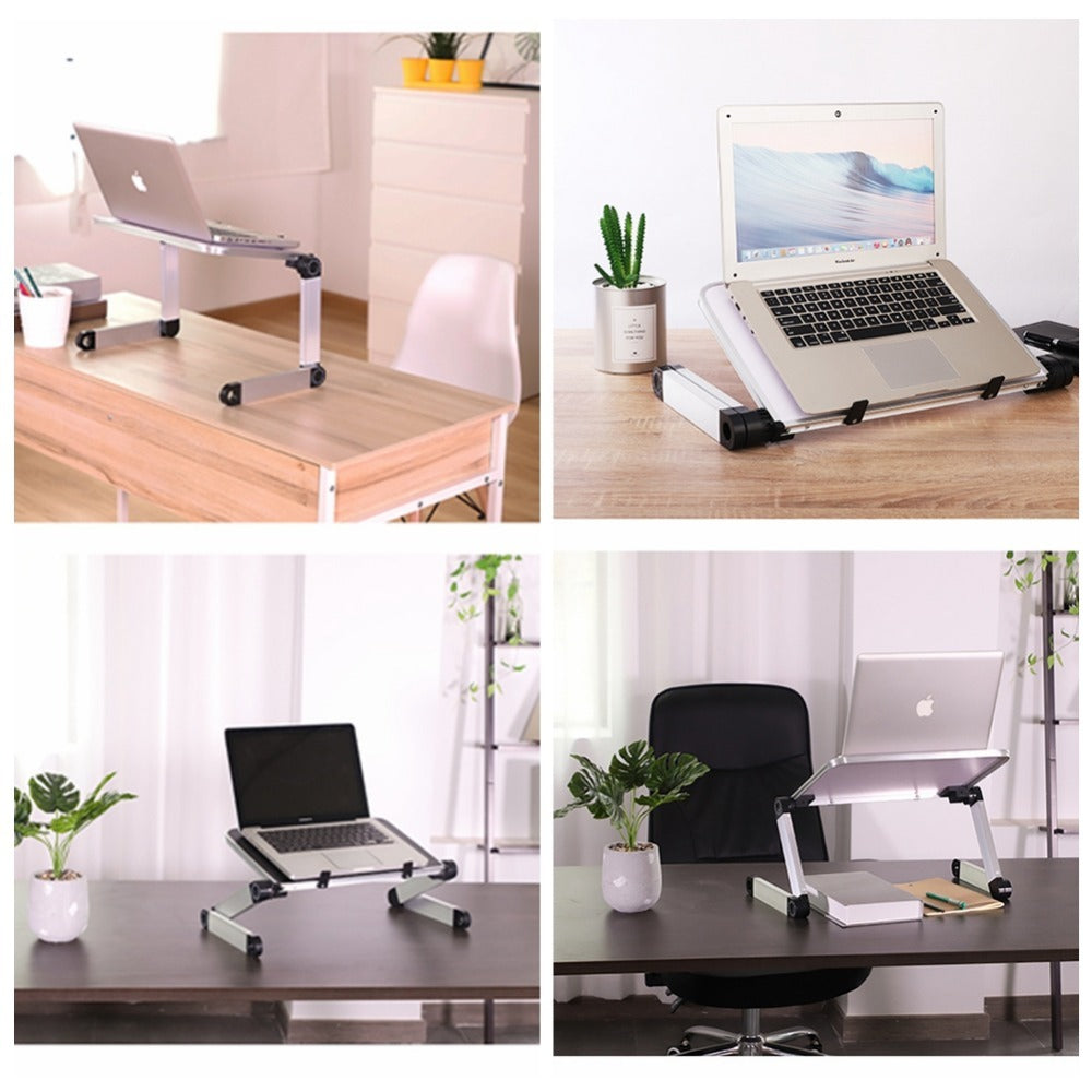 Support pliable pour ordinateur portable et tablette ergonomique