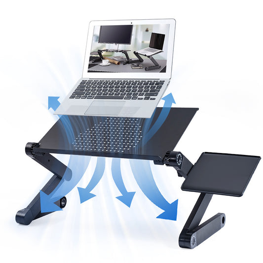 Table pliante pour ordinateur portable en alliage d'aluminium
